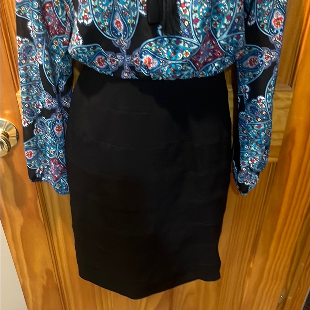 Nicole by Nicole Miller Slit Sleeve Dress - Picture 7 of 12